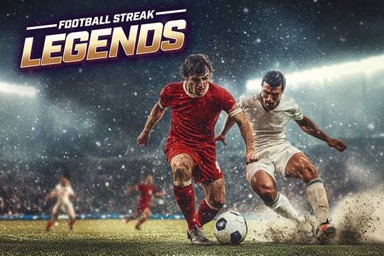 Game image: Football Streak Legends by Leap Gaming