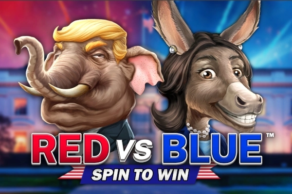 Game image: Red vs Blue Spin to Win by Dragon Gaming