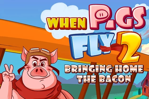 Game image: When Pigs Fly 2: Bringing Home the Bacon by High 5 Games