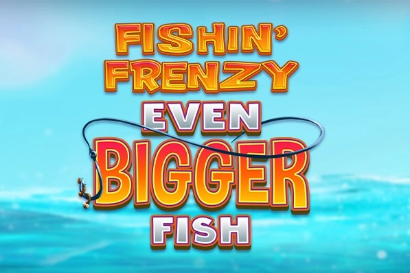 Game image: Fishin' Frenzy Even Bigger Fish by Blueprint Gaming