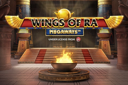 Game image: Wings of Ra Megaways by Red Tiger Gaming
