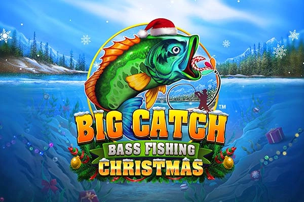 Game image: Big Catch Bass Fishing Christmas by Blueprint Gaming