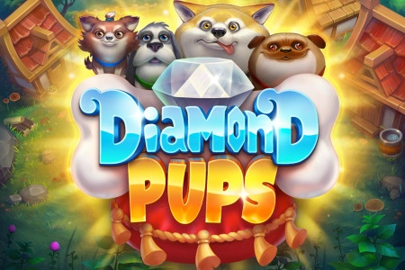 Game image: Diamond Pups by RAW iGaming
