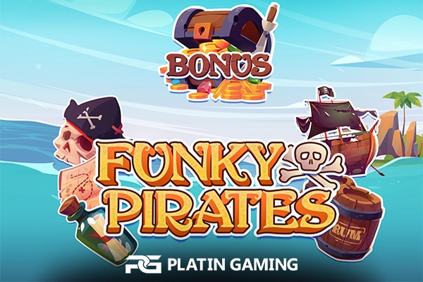 Game image: Funky Pirates by Platin Gaming