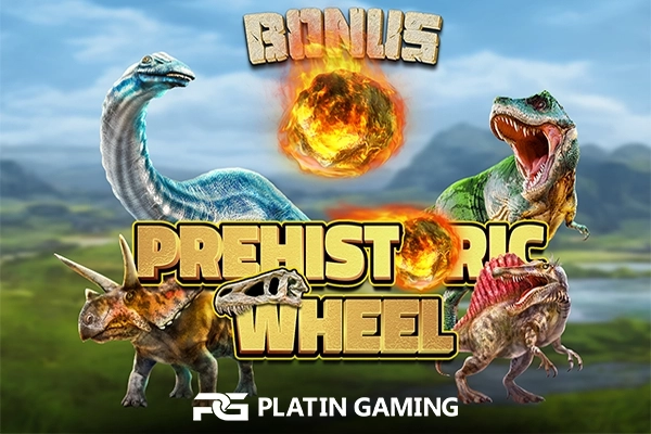 Game image: Prehistoric Wheel by Platin Gaming