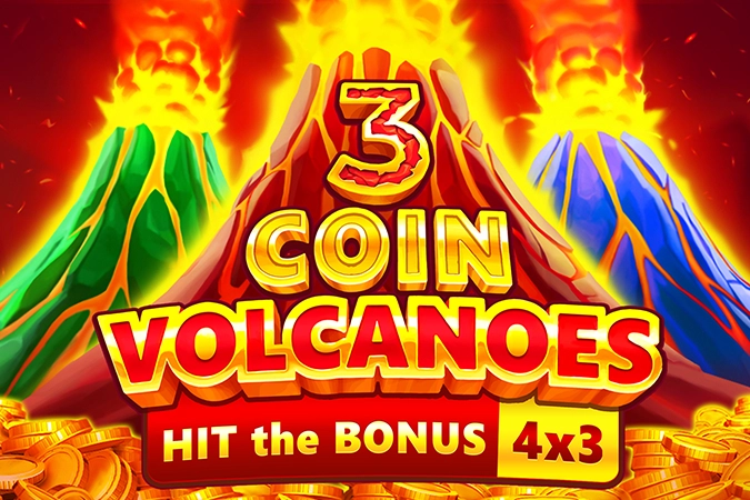 Game image: 3 Coin Volcanoes by Booongo