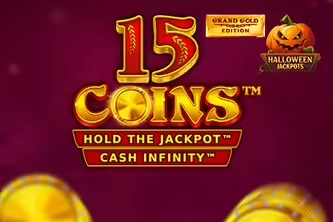 Game image: 15 Coins Grand Gold Edition Halloween Jackpot by Wazdan