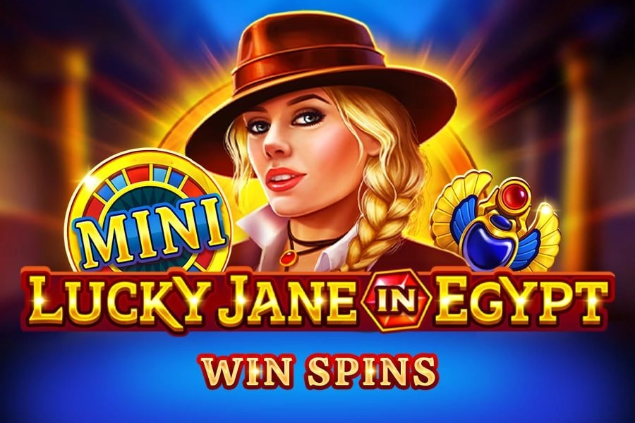 Game image: Lucky Jane in Egypt Win Spins by 1Spin4Win