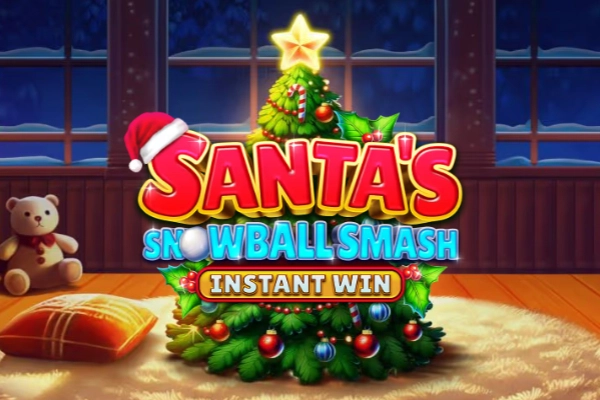 Game image: Santa's Snowball Smash Instant Win by Booming Games