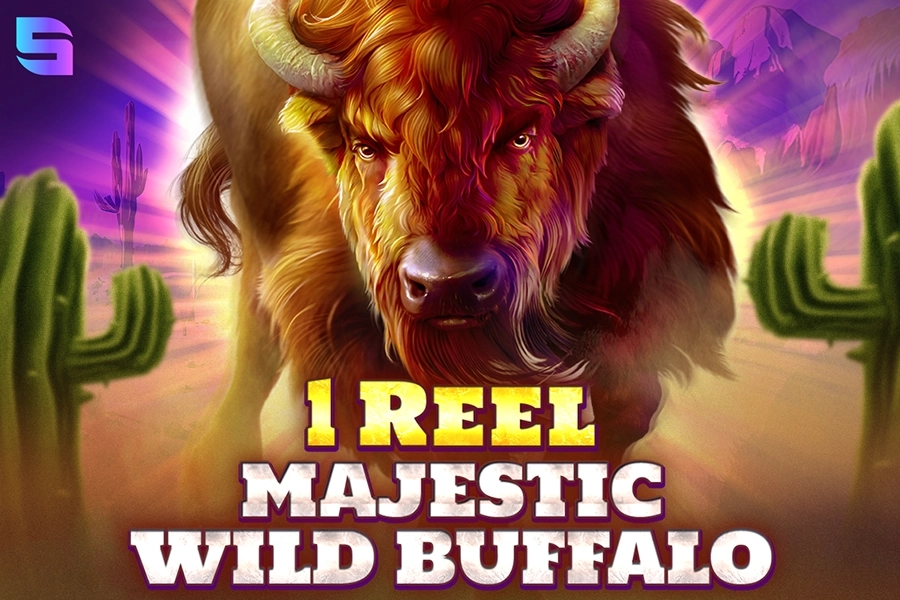 Game image: 1 Reel Majestic Wild Buffalo by Spinomenal