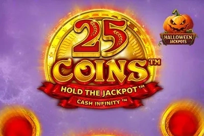 Game image: 25 Coins Halloween Jackpots by Wazdan