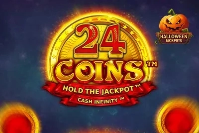 Game image: 24 Coins Halloween Jackpots by Wazdan
