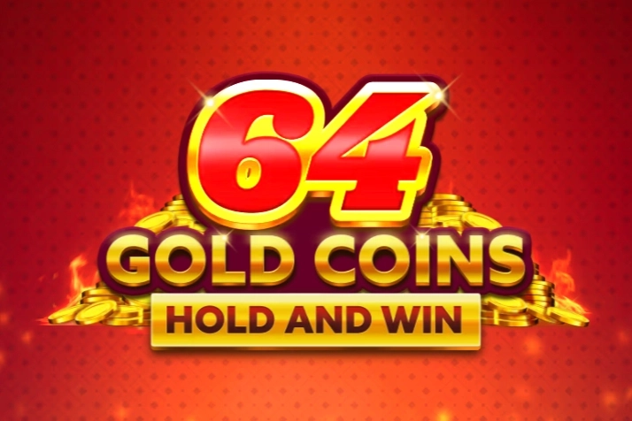 Game image: 64 Gold Coins Hold and Win by Booming Games