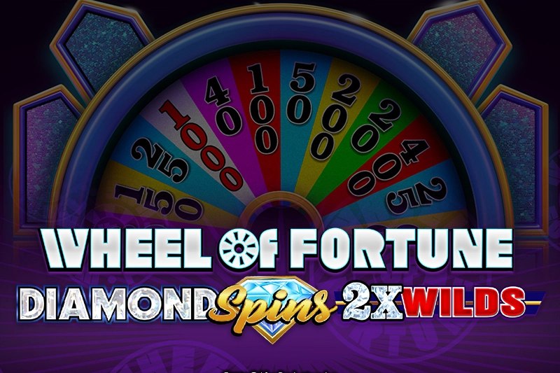 Game image: Wheel of Fortune Diamond Spins 2x Wilds by IGT