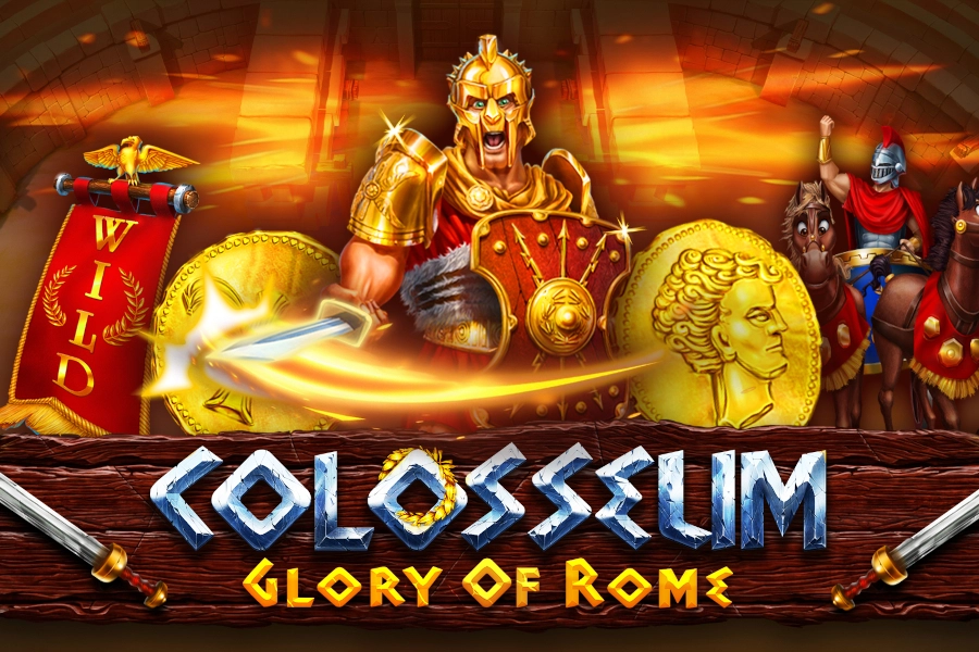 Game image: Colosseum - Glory of Rome by CasinoWebScripts
