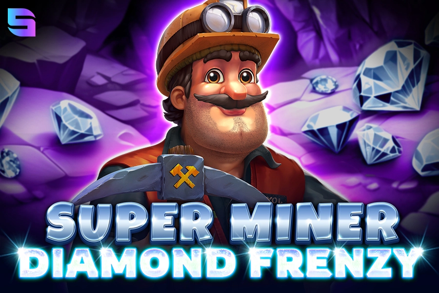Game image: Super Miner - Diamond Frenzy by Spinomenal