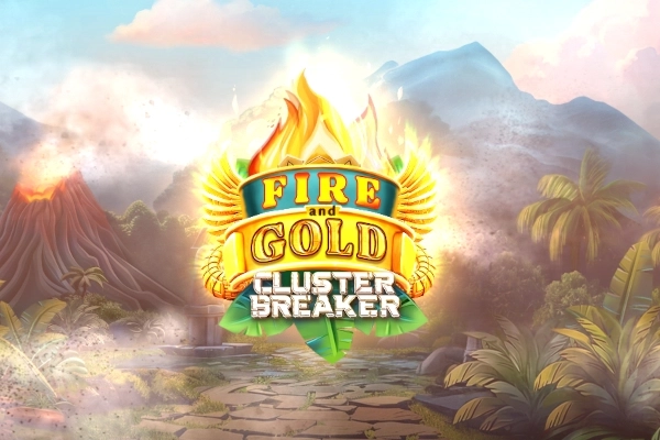 Game image: Fire and Gold Cluster Breaker by Stakelogic