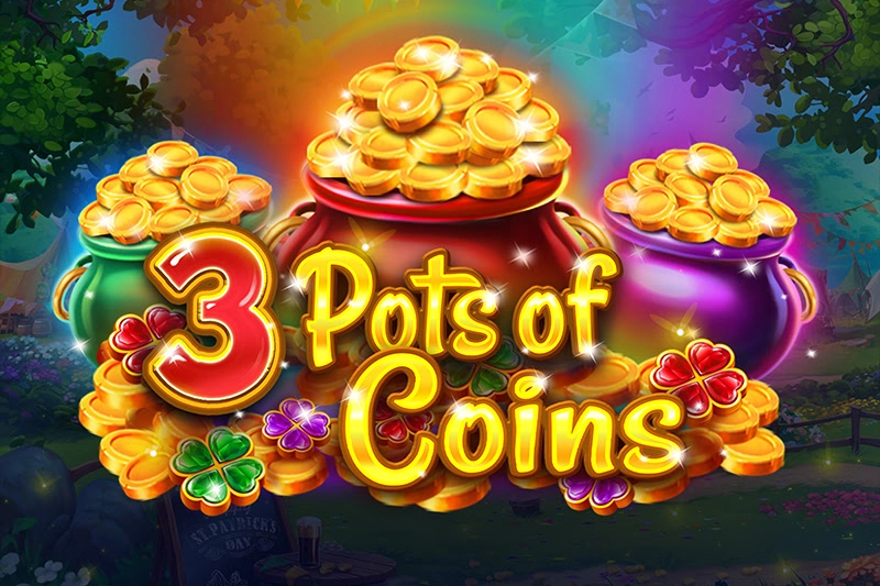 Game image: 3 Pots of Coins by Qora Games