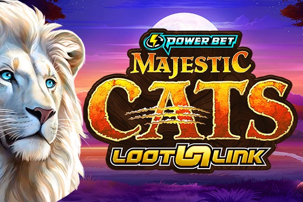 Game image: Majestic Cats Loot Link by High 5 Games