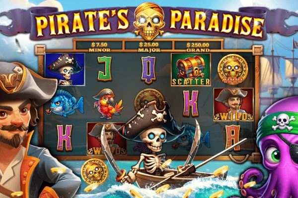 Game image: Pirate's Paradise by HeronBYTE