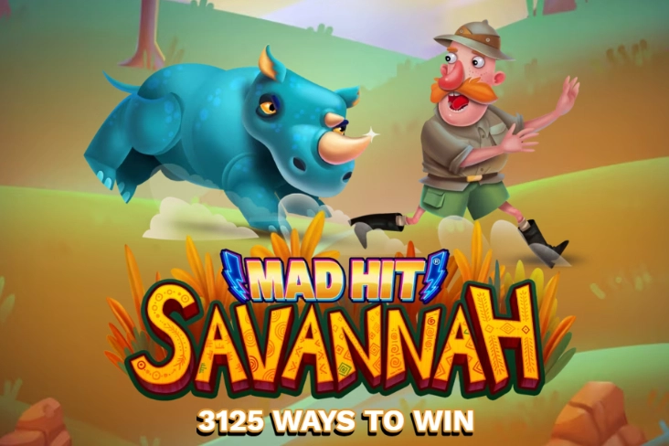Game image: Mad Hit Savannah by RubyPlay
