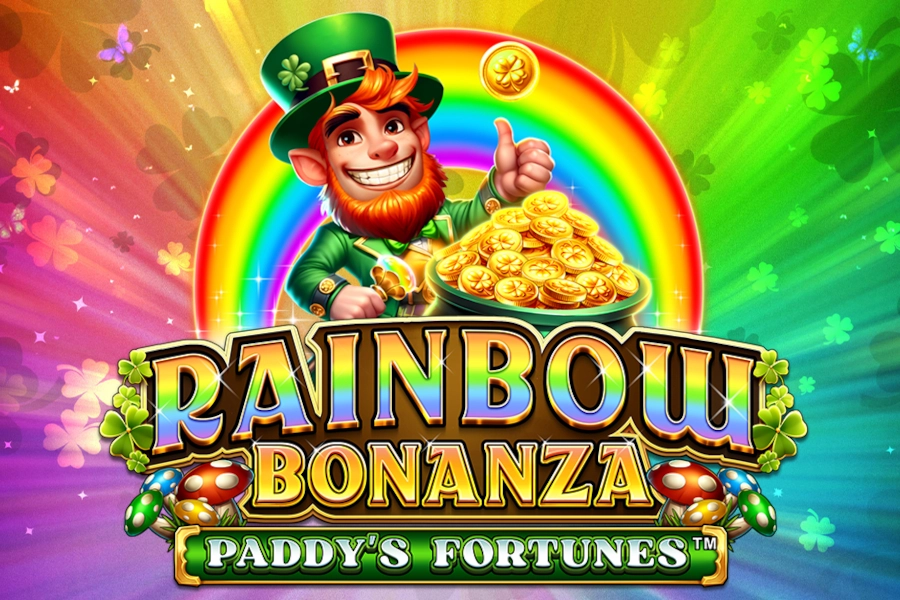 Game image: Rainbow Bonanza Paddy's Fortunes by Infinity Dragon Studios