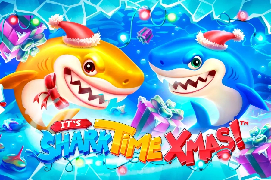 Game image: It's Shark Time Xmas by ElaGames
