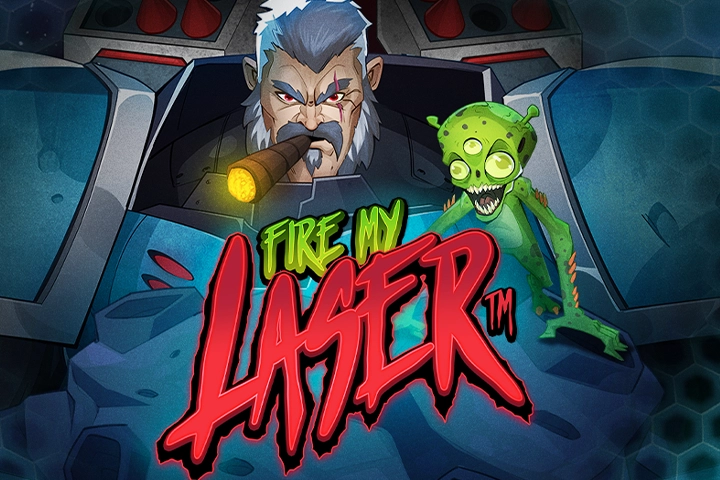 Game image: Fire My Laser by Hacksaw Gaming