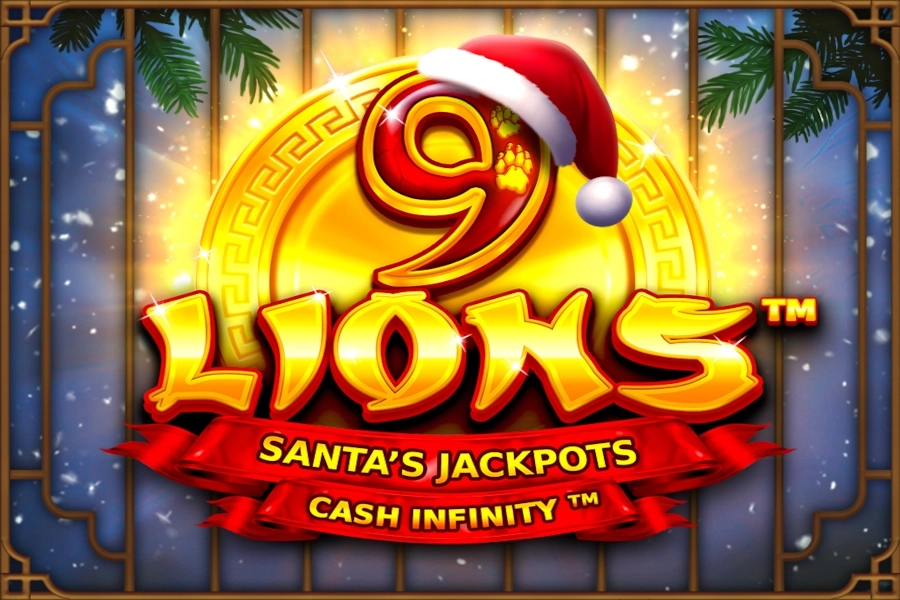 Game image: 9 Lions Hold the Jackpot Santa's Jackpots by Wazdan