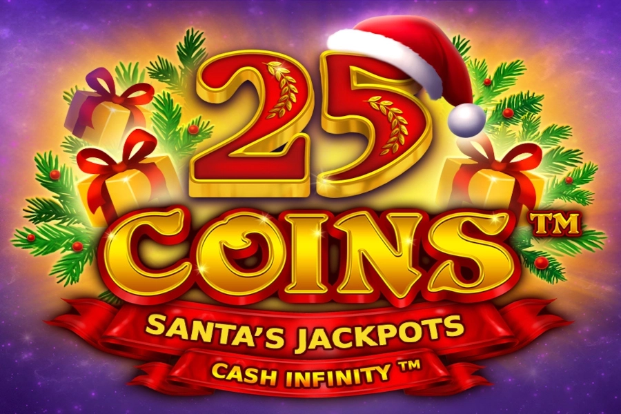 Game image: 25 Coins Santa's Jackpots by Wazdan