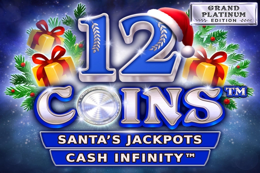 Game image: 12 Coins Grand Platinum Edition Santa's Jackpots by Wazdan