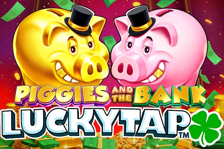 Game image: Piggies and the Bank LuckyTap by Playtech