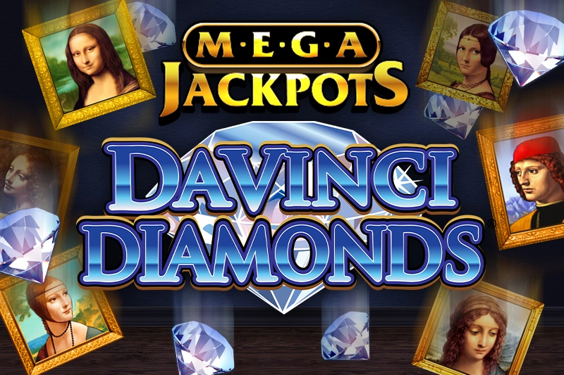 Game image: Da Vinci Diamonds MegaJackpots by IGT