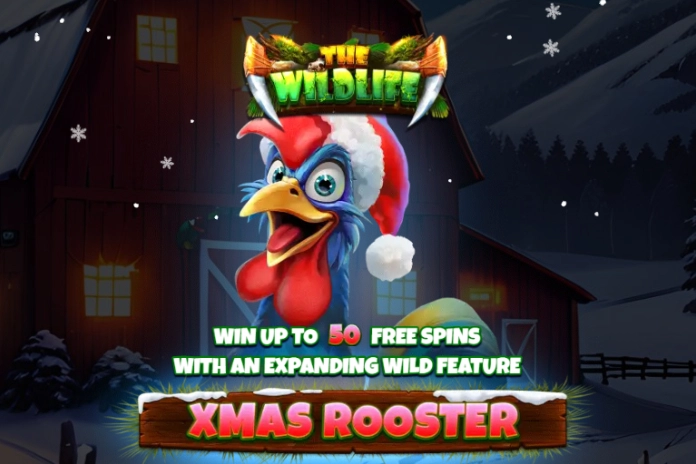 Game image: Xmas Rooster by Spinomenal