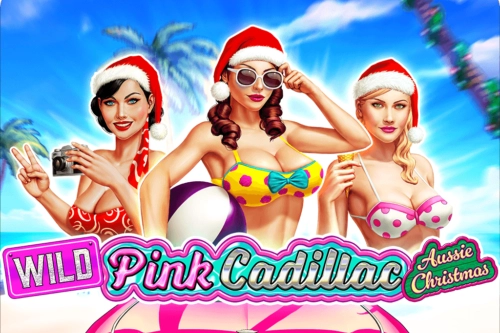 Game image: Wild Pink Cadillac Aussie Christmas by Zeusplay