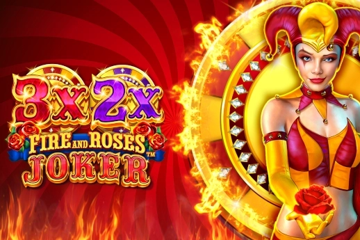 Game image: 3x 2x Fire and Roses Joker by Triple Edge Studios