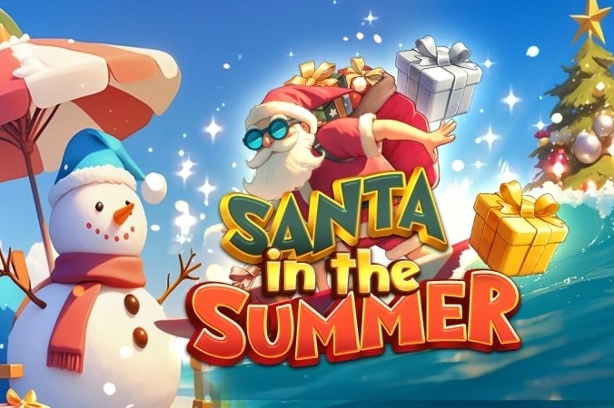 Game image: Santa in the Summer by Bigpot Gaming