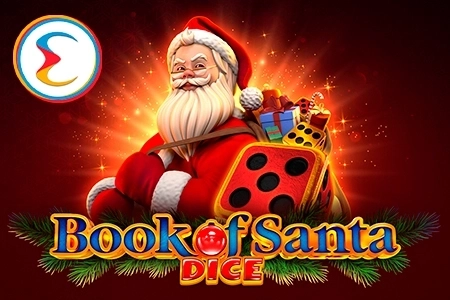 Game image: Book of Santa Dice by Endorphina