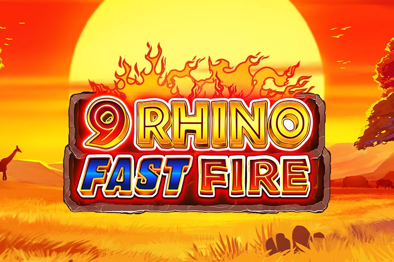 Game image: 9 Rhino Fast Fire by Realistic Games