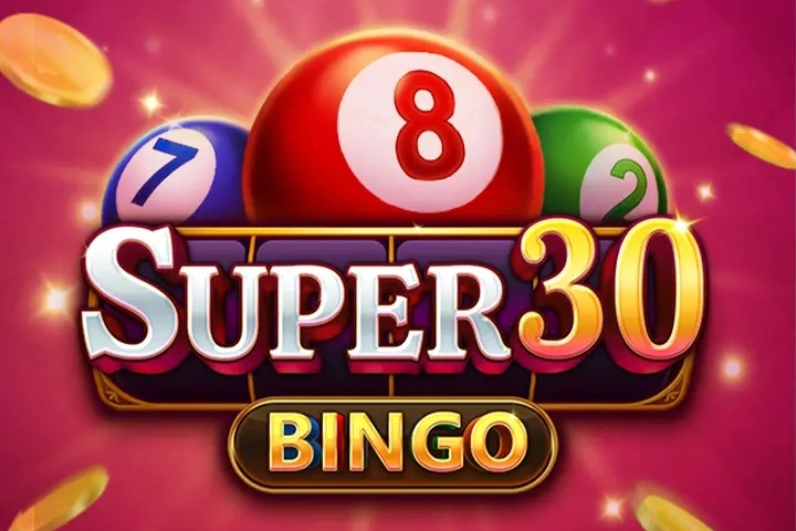 Game image: Super 30 Bingo by Yellow Bat