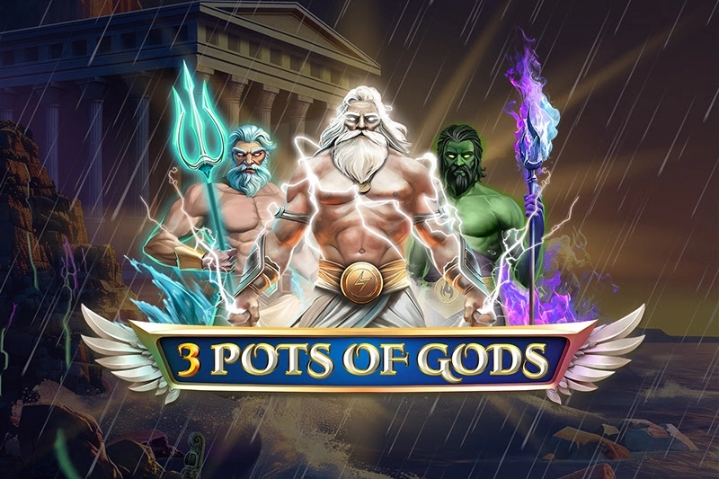 Game image: 3 Pots of Gods by Qora Games