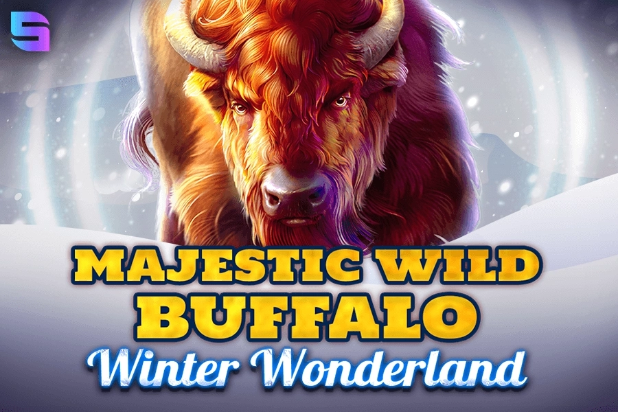 Game image: Majestic Wild Buffalo - Winter Wonderland by Spinomenal