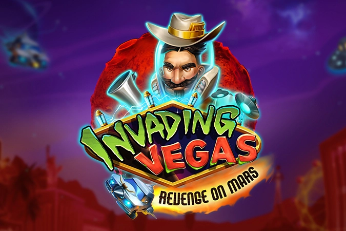 Game image: Invading Vegas: Revenge on Mars by Play'n GO