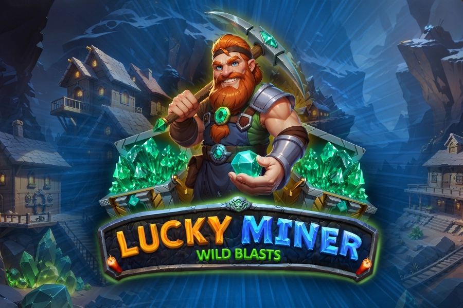 Game image: Lucky Miner - Wild Blasts by CasinoWebScripts