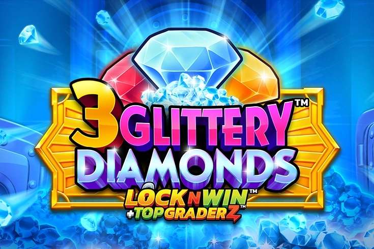 Game image: 3 Glittery Diamonds by PearFiction