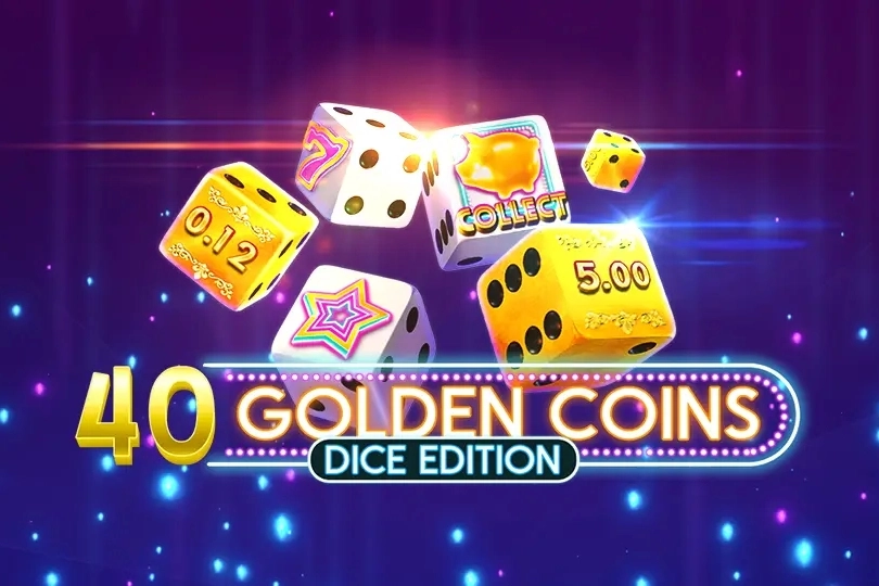 Game image: 40 Golden Coins Dice Edition by Amusnet