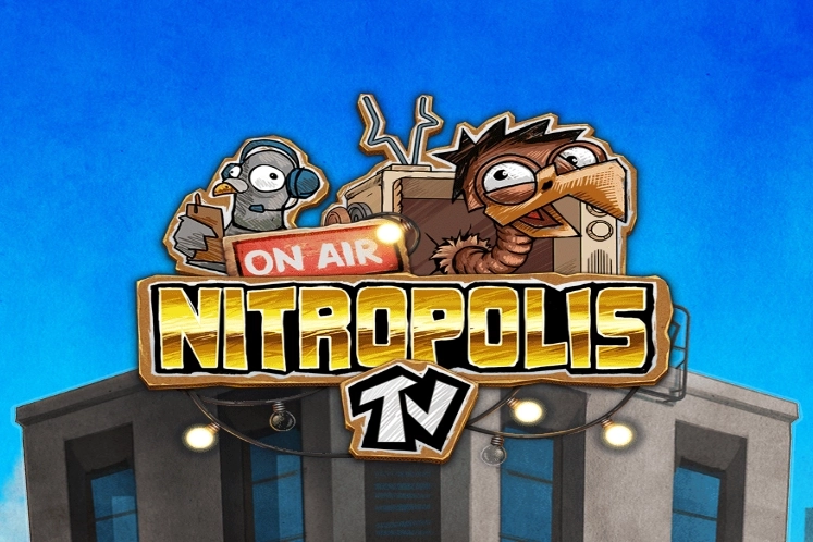 Game image: Nitropolis TV by Elk Studios