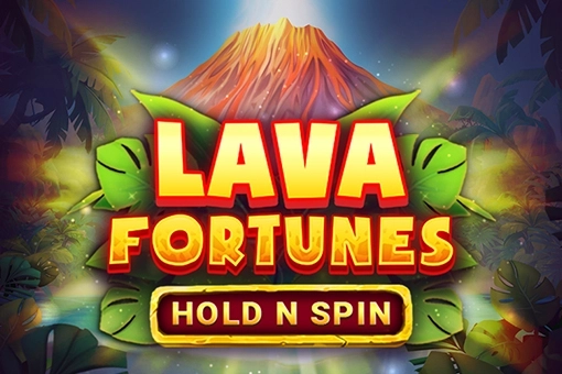 Game image: Lava Fortunes Hold N Spin by Wizard Games