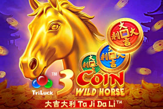 Game image: 3 Coin Wild Horse by TaDa Gaming