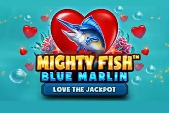 Game image: Mighty Fish: Blue Marlin - Love The Jackpot by Wazdan